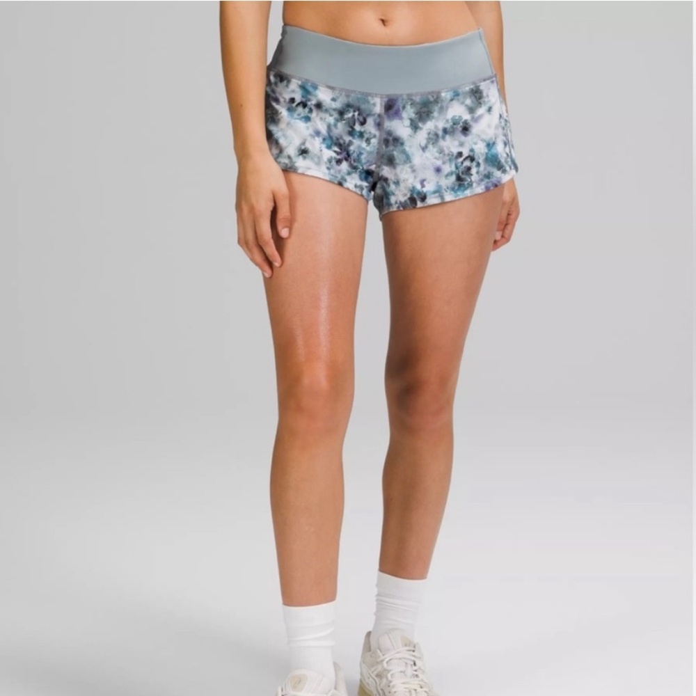 Lululemon Speed Up Shorts 2.5” Kaleidofloral *Rare*! EUC